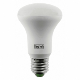 beghelli lampada reflector led r80 12w 3000k luce calda e27  beghelli 56146