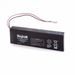 beghelli batterie al piombo slim pb 6v 4ah. 0