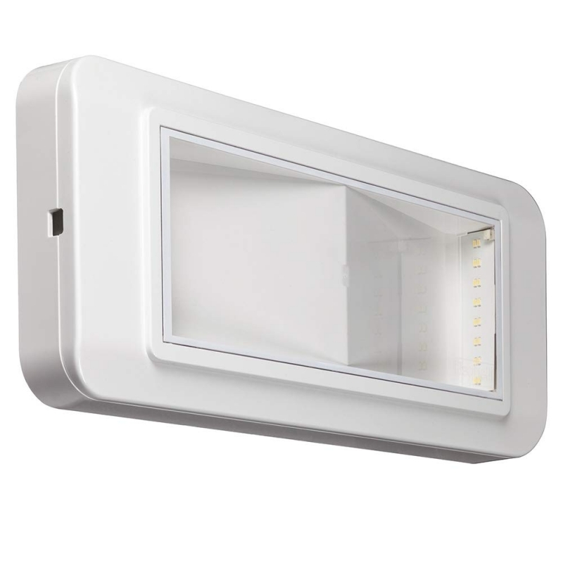 beghelli lampada di emergenza completa led 8w se 1n ip40 beghelli 4102
