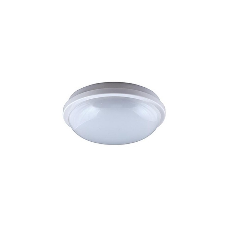 beghelli plafoniera geo led 15w round white 4000k luce naturale ip65 beghelli 75321
