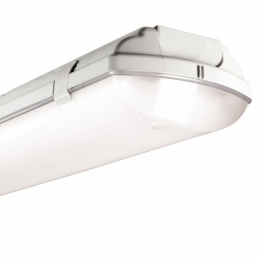 beghelli plafoniera bs100 led 2x58 ed 4000k ip65 beghelli 258ed