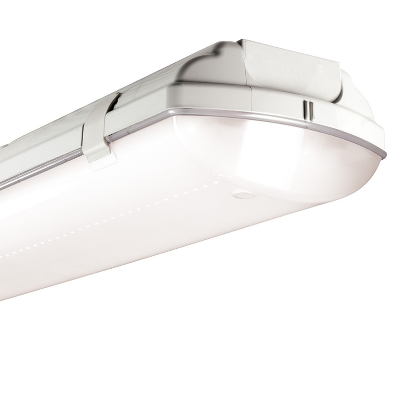 beghelli plafoniera bs100 led 2x58 ed 4000k ip65 beghelli 258ed