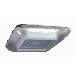 beghelli plafoniera applique bs240 led 455 ed 4000k cri 80 ip66 100w beghelli 11288ed