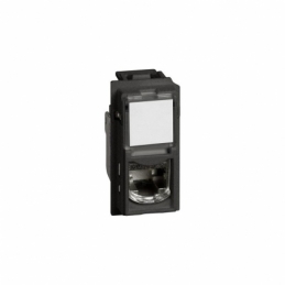 bticino living now  connettore rj45 categoria 6a utp nero bticino kg4279c6a